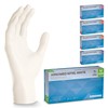 ARNOMED Nitrile Disposable Gloves, Pack of 100, Medium, White, Latex-Free