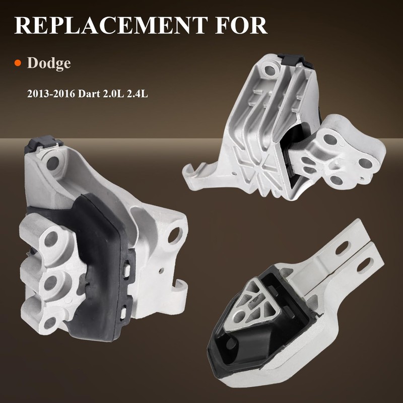 Engine Motor Mount & Trans Mount Replacement for 2013 2014