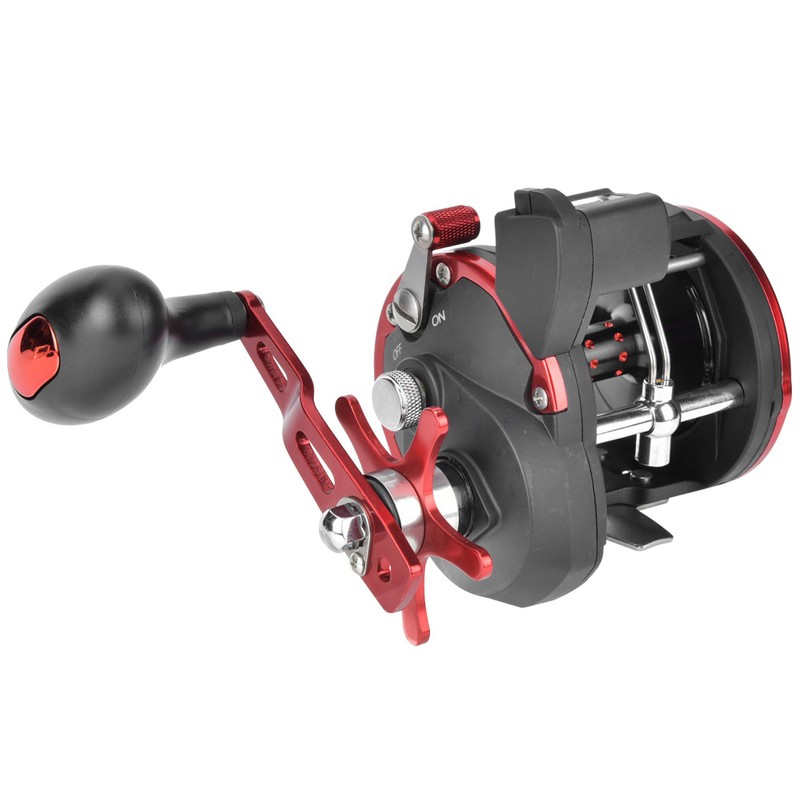 Portable Sea Fishing Reel with Digital Display Counter Trolling Lateral