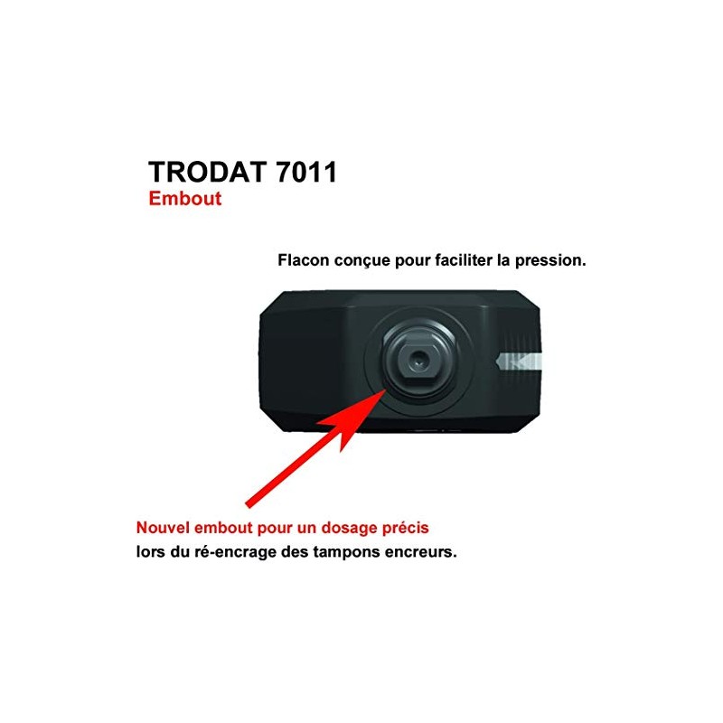 Trodat 7750 Tinta para Sellos textil de Entintado Manual, 28ml,