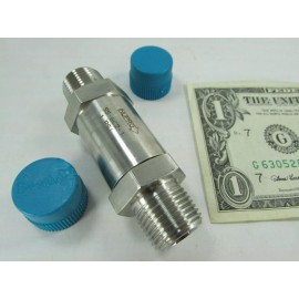 Swagelok New Swagelok / Nupro 3/8" x 3/8" NPT Male Stainless Poppet Check Valves SS-6C2-1