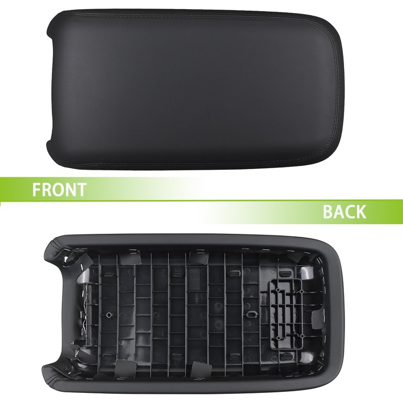 omoZone Floor Center Console Cover Armrest Lid Black Compatible with