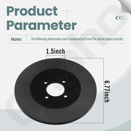 Ohoho 94-6650 114881 Wheel Horse Friction Disc Disk Clutch Compatible with Toro 94-6650 103140 103477 103817 111238 114881