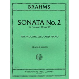 Brahms: Sonata No. 2 in F Major, Op. 99 - Cello