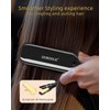 DORISILK 500 Degree Vibrating Ceramic Hair Straightener, 2 in 1