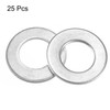 sourcing map 28mm x 15mm x 2mm Carbon Steel Flat