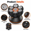 7D Electric Head Shaver for Bald Men – Waterproof Floating