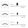 LadFath 720pcs Fishing Rubber Bobber Stoppers, 6 in 1 Bobber