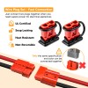 WSAYS 50A Car Battery Trailer Quick Connector Plug Kit Connect