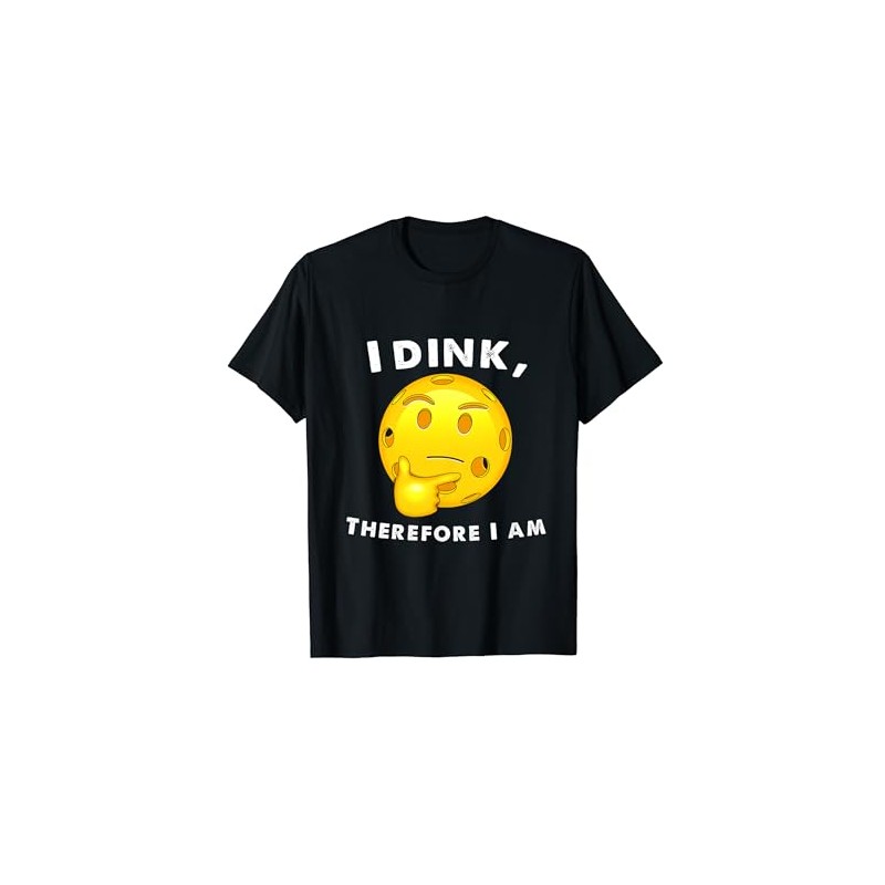 Pickleball Funny Design for Pickleballer T-Shirt, black