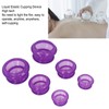 6pcs Silicone Cupping Set High Transparency Wet Absorption Negative Pressure