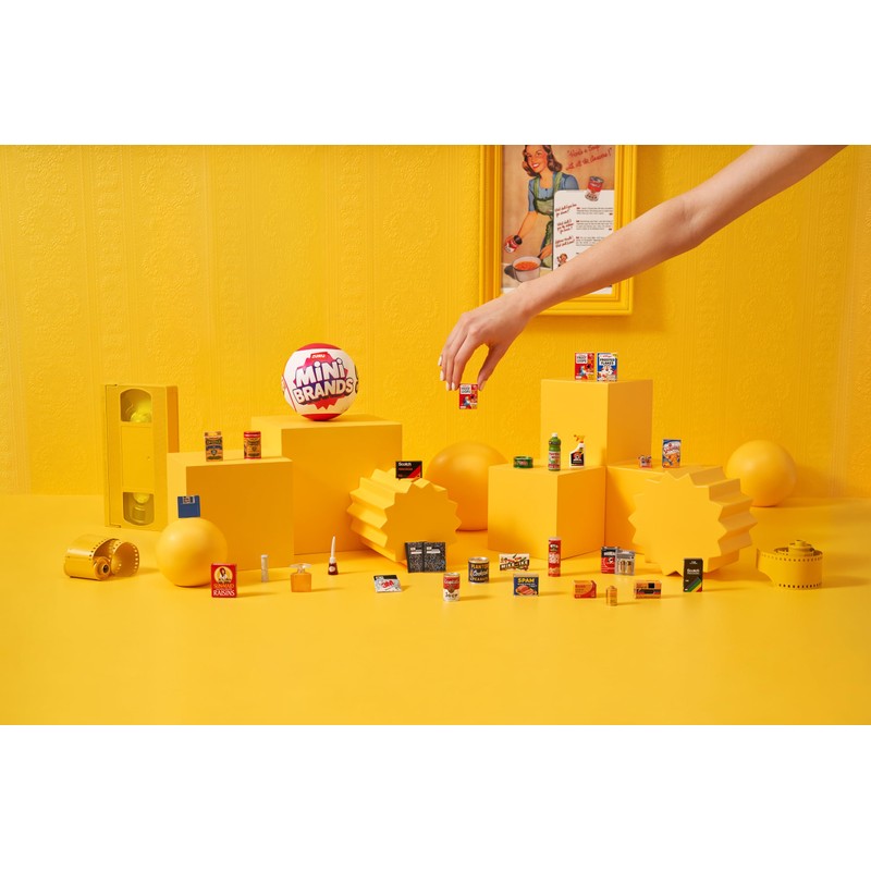Mini Brands Retro 2 Pack Capsule with 60+ Mystery Mini's