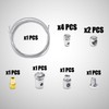 1 Universal Cable Repair Kit, Throttle Lever, Motorcycle Cable Repair