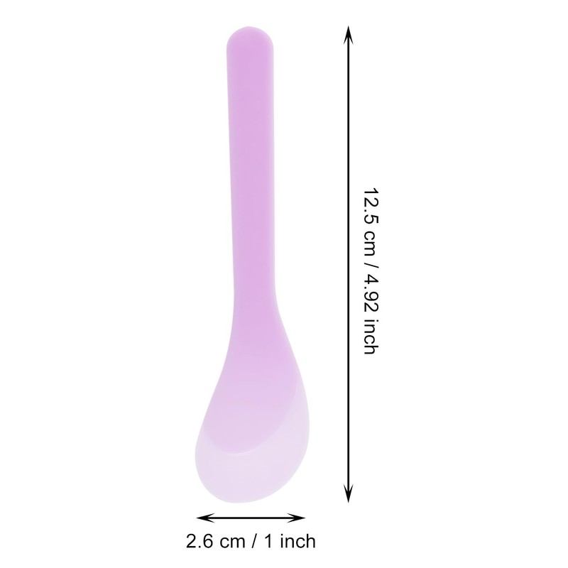 ONLYKXY 30pcs 5in Plastic Beauty Spoon Facial Cream Brush Makeup