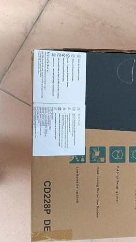 Distruggidocumenti per ufficio domestico, distruggidocumenti da 12 fogli con alto livello di sicurezza P-4, taglio a croce, carta di creditoCD,