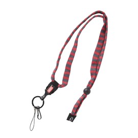 Chums CH61-1170 Lanyard Original Neck Strap Keychain, U500: Red x Gray