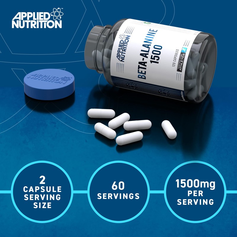 Applied Nutrition Beta Alanine 1500, Amino Acid Supplement, Strength &