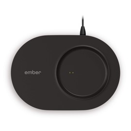 Ember Travel Mug Charging Coaster 2, Wireless Charging for Use with Ember Temperature Control Smart Travel Mug, Black
