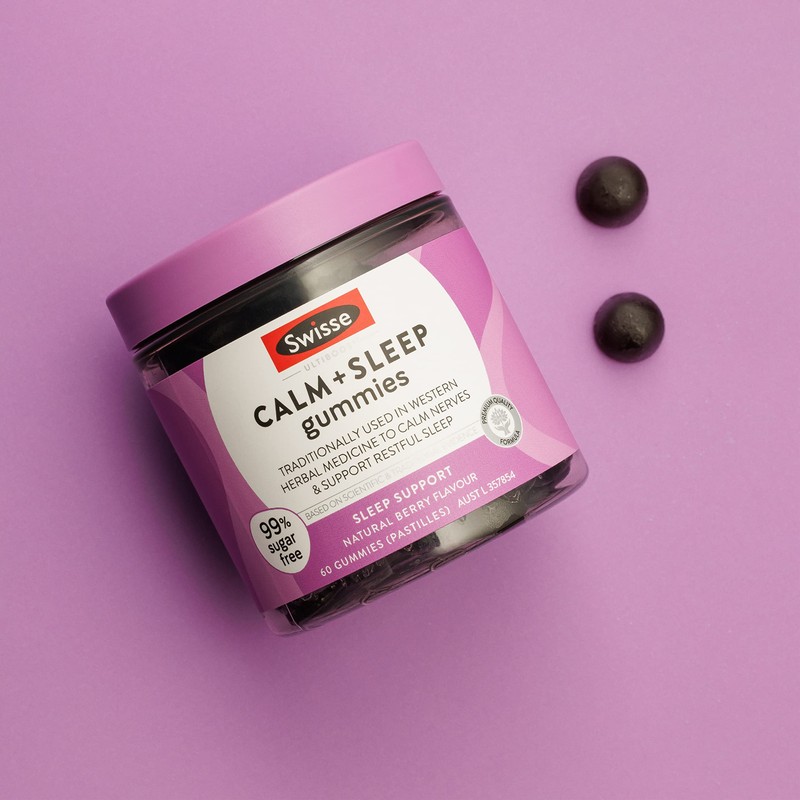 Swisse Ultiboost Calm + Sleep Gummies | Assists the Body