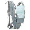 Adjustable Baby Carrier Breathable Newborns Toddlers Ergonomic Thickening HipseatCyan