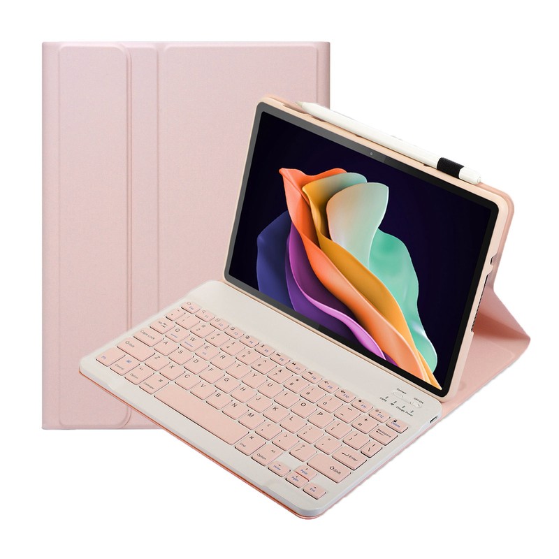 Tablet Keyboard Magnetic Protective Case BT Connection Wireless Keyboard for