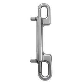 NERILEE Heavy Duty Double Ended Bolt Snap Stainless Steel Double Ended Snap Clips Double Eye Bolt Snap Hooks Buckle Chain Diving Clips