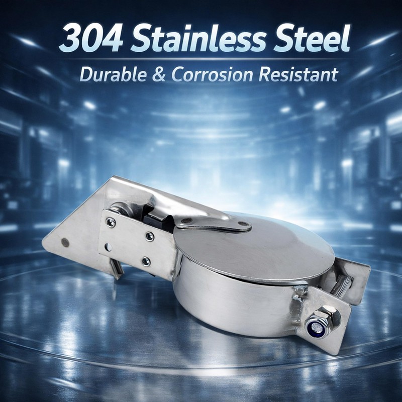 3 Inch Exhaust Pipe Rain Cap,T304 Stainless Steel,Heavy Duty Flip