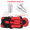 Children Safety Seat Simple Car Portable Seat Foldable Adjustable Strap