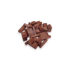 Generic Replacement Pieces for Settlers of Catan Board Game - Includes Extra Bonus Pieces (Brown)
