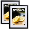 Rojohous 2 Packs Magazine Frame Sports Magazine Display Frame for
