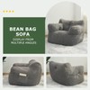 HIGOGOGO Giant Bean Bag Chairs for Adults,Big Comfy Chair Sofa