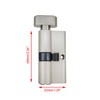 Savagrow 60mm Lock Cylinder with 3 Keys Solid Brass Door