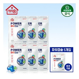 Happy Home [Single/197 Pieces] Power Capsules (32 Pieces) * 6 Packs + (Free Trial) 5 Pieces / 해피홈  [싱글/197개입] 파워캡슐(32개입)*6팩 + (무료체험분)5개입