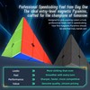 LiangCuber QY Toys Warrior M Pyramid 3x3 Magnetic, Stickerless Triangle