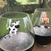 Barnyard Animal Wine Charms – Magnetic Glass Markers and Identifiers