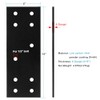 eoere 2 PCS Flat Splice Plate Bracket for 8x8 Lumber,