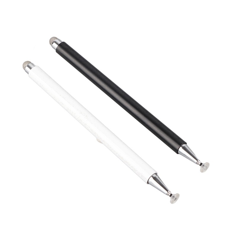 2pcs Stylus Black White Magnetic Suction Handwriting Stylus Universal Capacitive