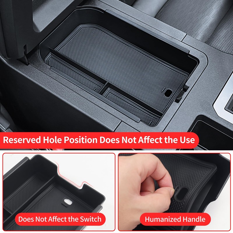 Armrest Box Partition Storage Box Bracket for 2024-Present Toyota Land