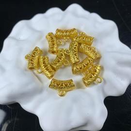 K Section Crystal Beads DIY Bracelet Charm ＆ Spacer ＆ Connector（ one pack per category） - Crystal Type: K35 (3 pcs per pack)