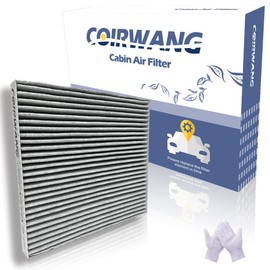 COIRWANG CF11819 Cabin Air Filter with Activated Carbon Compatible with Chevy GMC Terrain, Captiva, Equinox, Hyundai Azera, Santa Fe, Sonata, KIA Cadenza, Optima, Sedona, Saturn Vue - OE 20901295