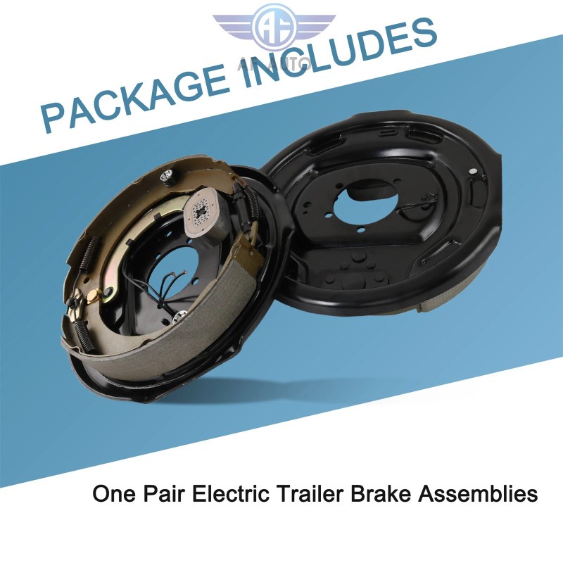 Afauto2016 Electric Trailer Brake 12" x 2" assembly pair set