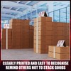 Dunzoom 60 Pcs Do Not Stack Pallet Cones 8 x