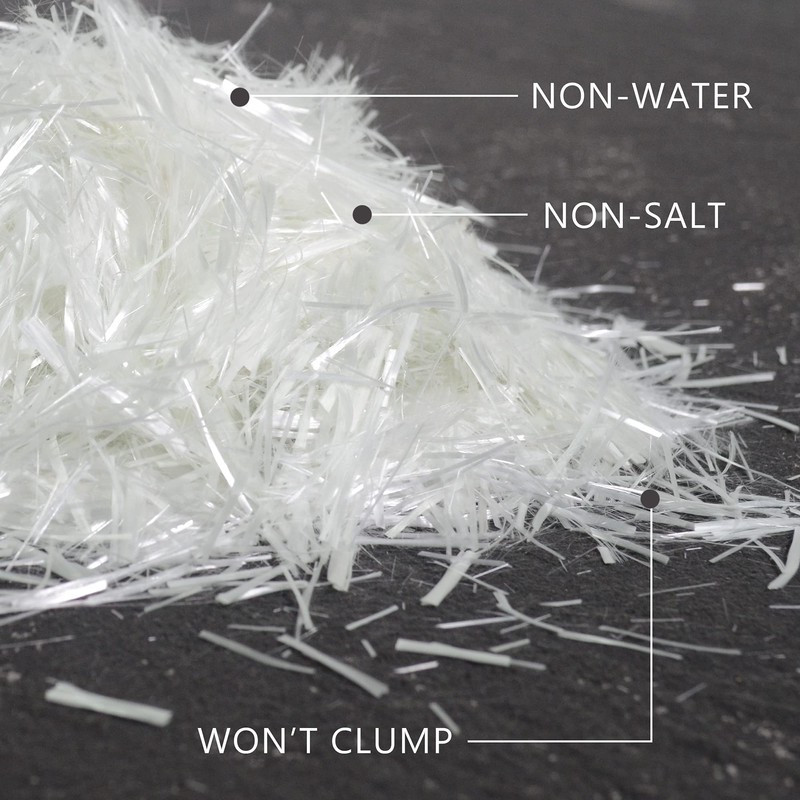 UPTTHOW Fiberglass for Cement Mortar Concrete Reinforcement Anti-seepage and Anti-cracking