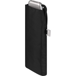 Doppler Women's Pocket Umbrella Carbon Steel Mini Slim Black