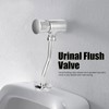 Urinal Flush Valve, G1/2 Water Saving Manual Flush Valve Copper