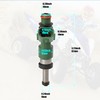 FANHAY Inyector de combustible 5VK-13761-00-00 para Yamaha Raptor 2006-2016 700