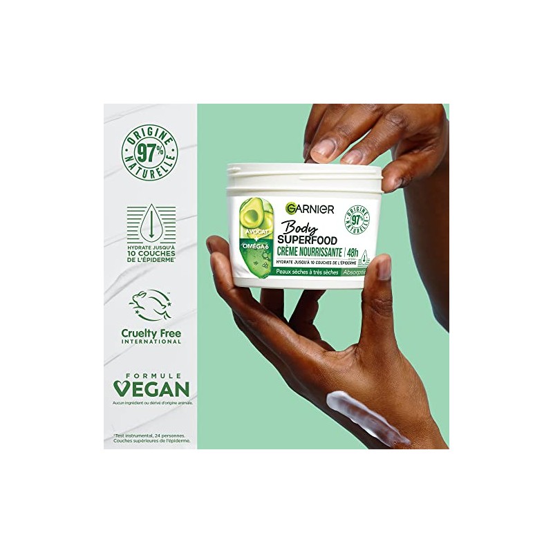 Garnier Body Superfood Avocado Omega 6 Nourishing Body Cream