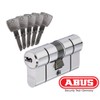 ABUS D66 Lock Cylinder 35 x 50, Aluminium, Steel, Brass,