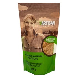 Artisan Tradition Organic Fenugreek Seeds (For Sprouting), 250g