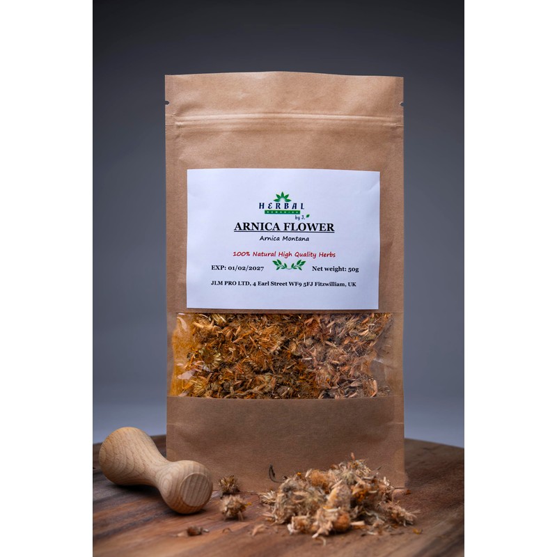 Arnica Dried Flowers – Premium Loose Herbal Flowers – Natural
